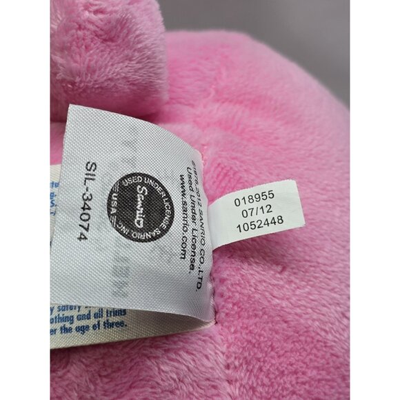 2012 Hello Kitty Build A Bear Workshop Pink- Leopard Paws Winking 18" No Bow - Picture 10 of 13